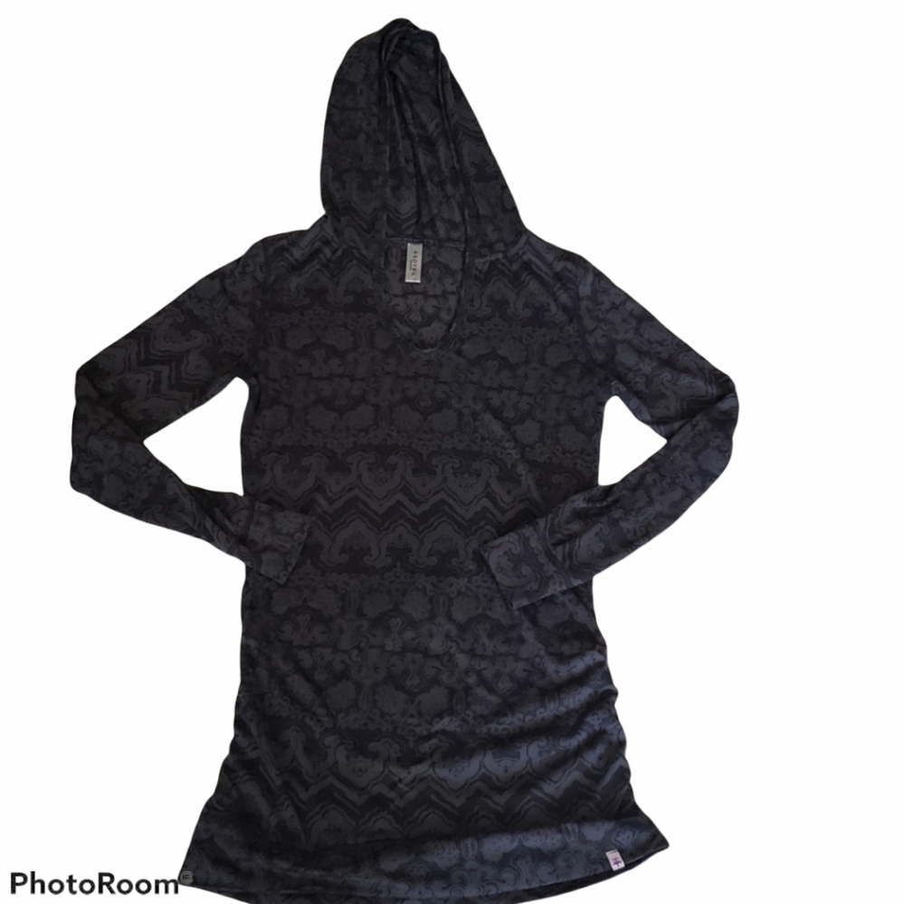 Soybu Lightweight Yoga Hoodie Top sz S